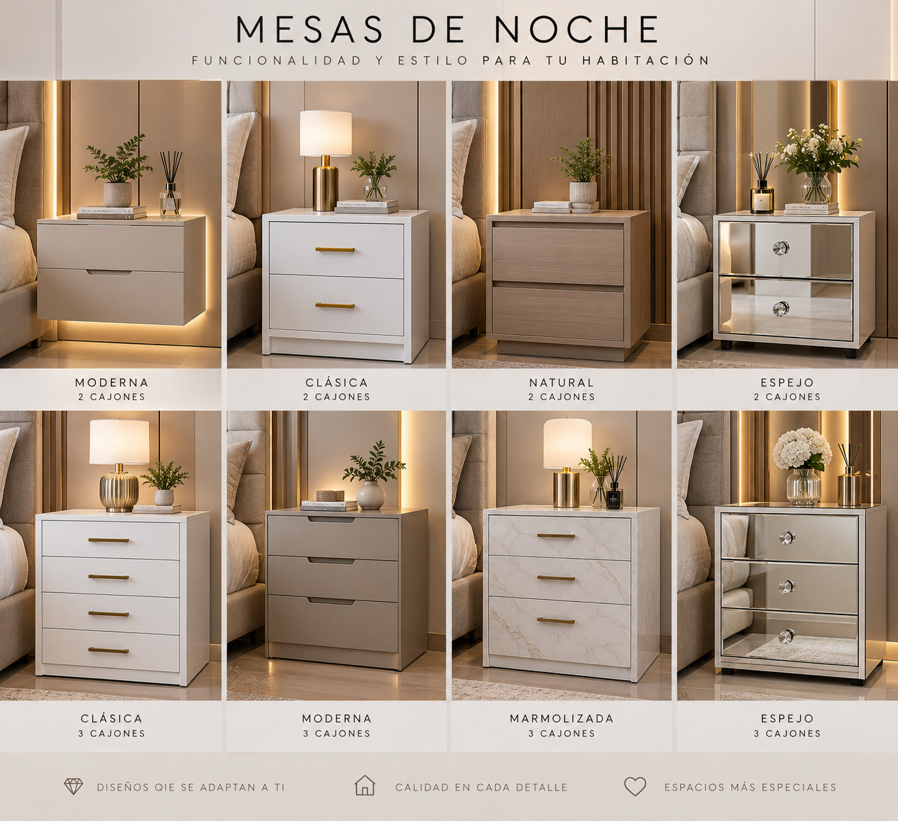 Mesas de noche